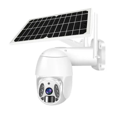 Telecamera di sicurezza WIFI per esterno con pannello solare 3MP CMOS