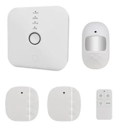 Kit antifurto casa senza fili wireless Tuya Smart life Home WIFI GSM SWM2