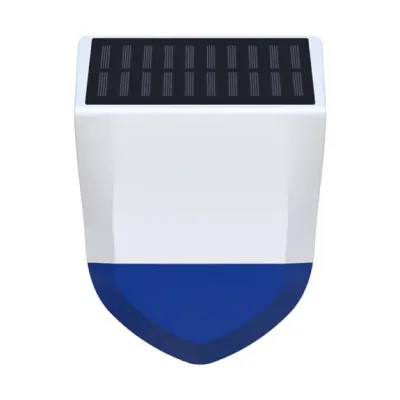 Sirena solare Wi-Fi per esterno senza fili con pannello fotovoltaico - ACW-06W
